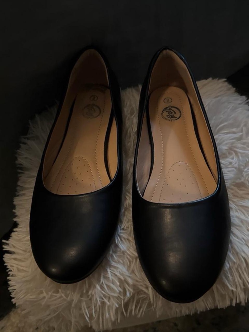 Amazon Black Women's Slip-On Ballet Flats